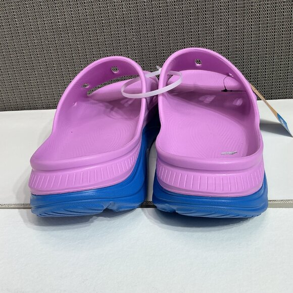 HOKA Ora Recovery Slide 3 Cyclamen/Coastal Sky Men's 12 / Women's 14 NEW - Picture 4 of 8